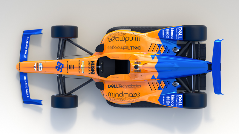 Illustration for article titled Here's the Orange McLaren Fernando Alonso Will Take to the Indianapolis 500 This Year
